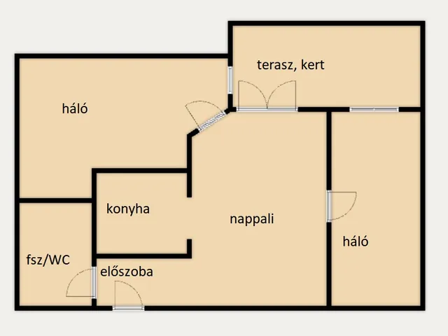 Eladó lakás Budapest VIII. kerület, Századosnegyed, Ciprus 59 nm