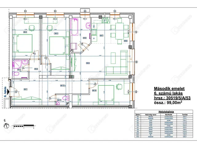 Eladó lakás Miskolc, Diósgyőr 99 nm