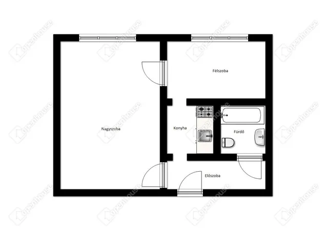 Eladó lakás Miskolc 35 nm