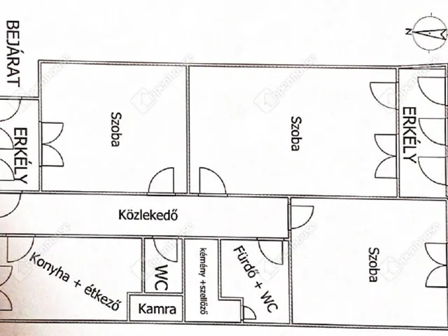 Kiadó lakás Miskolc, Belváros 100 nm