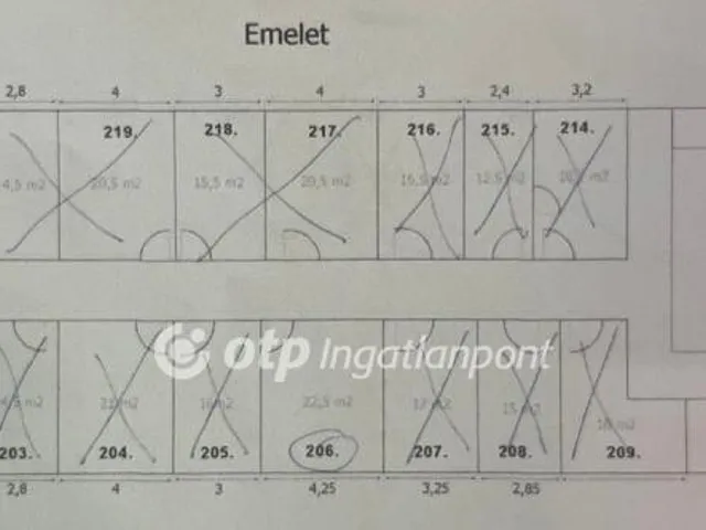 Kiadó kereskedelmi és ipari ingatlan Debrecen 22 nm