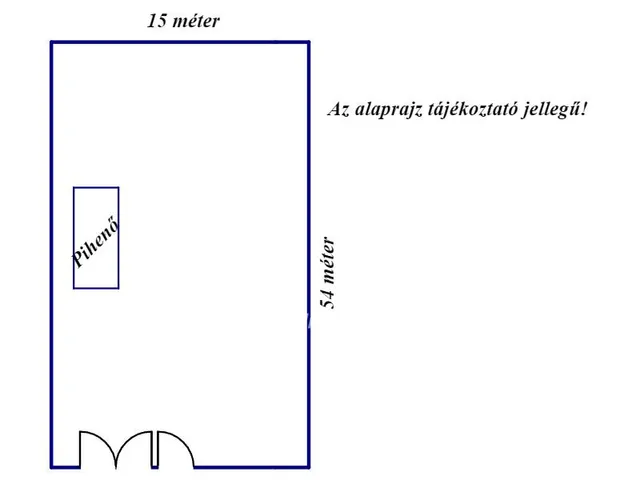 Eladó telek Hosszúpályi 815 nm