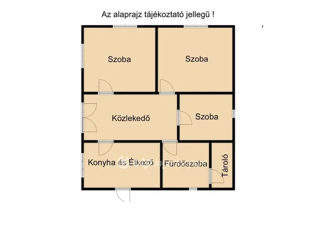 Eladó ház Tiszafüred 84 nm
