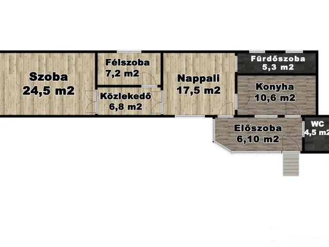 Eladó ház Debrecen, Belváros 72 nm