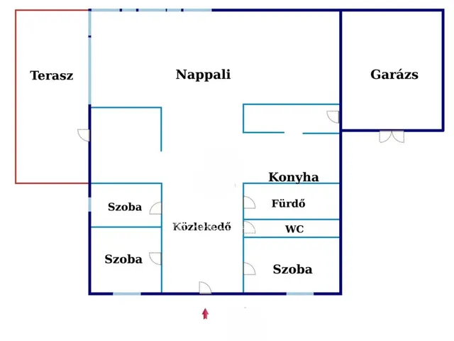 Eladó ház Komádi 110 nm