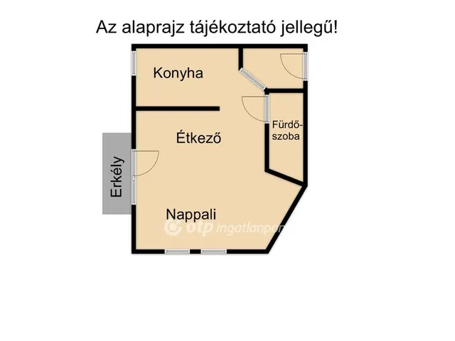 Eladó lakás Hajdúszoboszló 36 nm