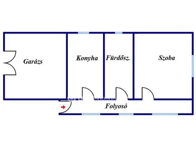 Eladó ház Biharkeresztes 60 nm