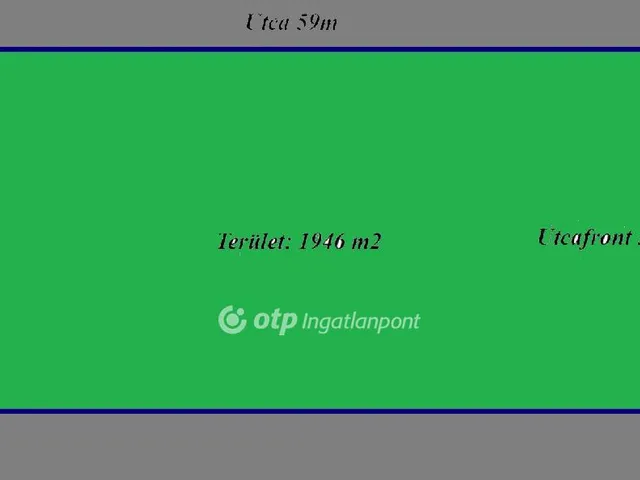 Eladó telek Magyarhomorog 1946 nm
