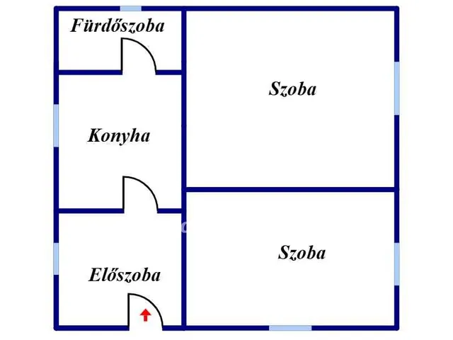 Eladó ház Biharkeresztes 60 nm