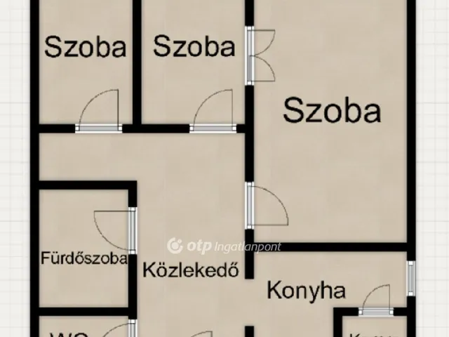 Eladó lakás Debrecen 64 nm