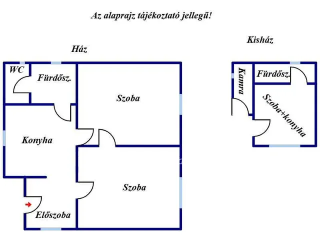 Eladó ház Biharkeresztes 63 nm