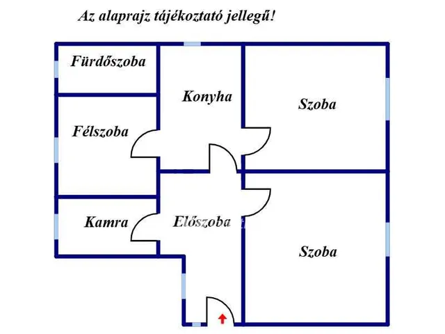 Eladó ház Biharkeresztes 73 nm