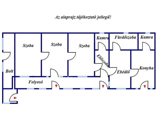 Eladó ház Berekböszörmény 154 nm