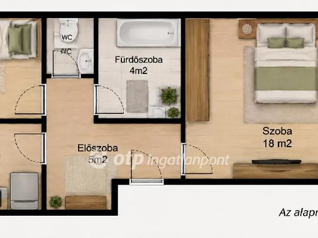 Eladó lakás Debrecen 43 nm