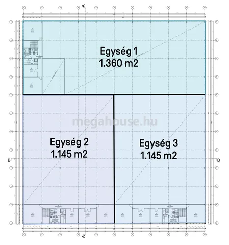 Kiadó kereskedelmi és ipari ingatlan Biatorbágy 1145 nm