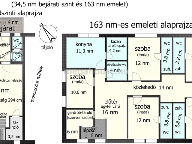 Kiadó kereskedelmi és ipari ingatlan Törökbálint 200 nm