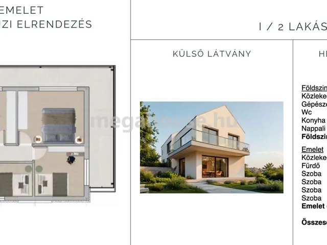 Eladó ház Budaörs 114 nm
