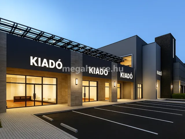 Kiadó kereskedelmi és ipari ingatlan Budaörs 1800 nm