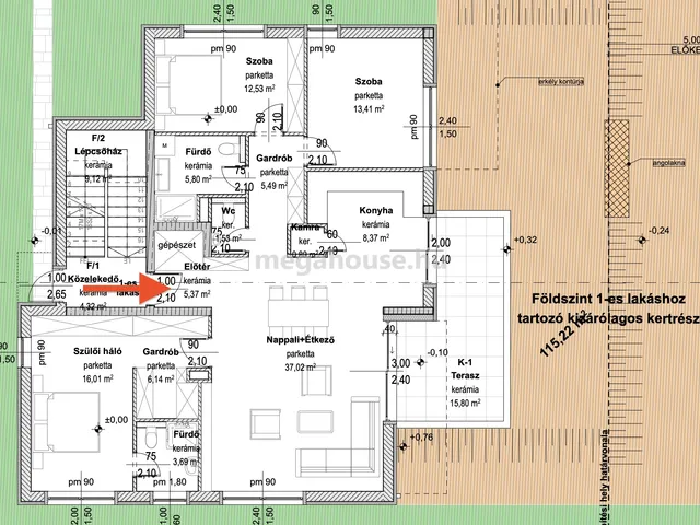 Eladó lakás Budapest XI. kerület, Sasad-Sashegy XI. ker. 115 nm