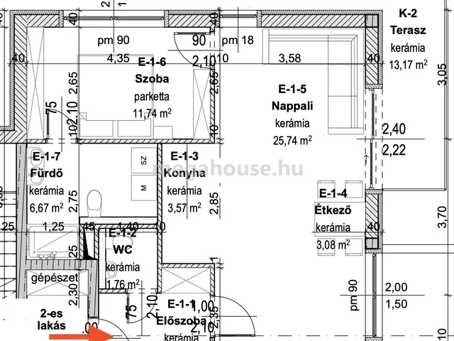 Eladó lakás Budapest XI. kerület, Sasad-Sashegy XI. ker. 58 nm