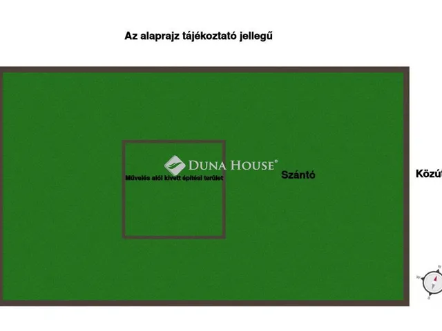 Eladó telek Mórahalom 2057 nm