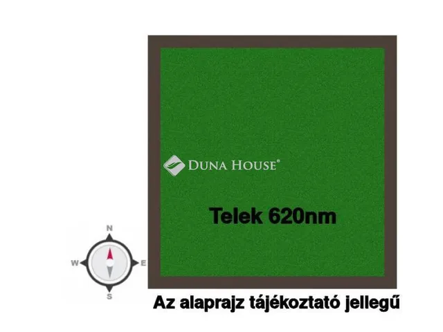 Eladó telek Szeged, Kendergyári utca 620 nm