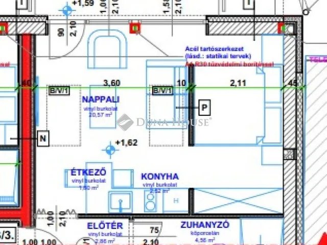 Eladó lakás Szeged 34 nm
