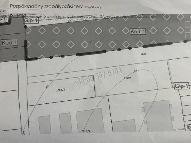 Eladó telek Püspökladány 5609 nm