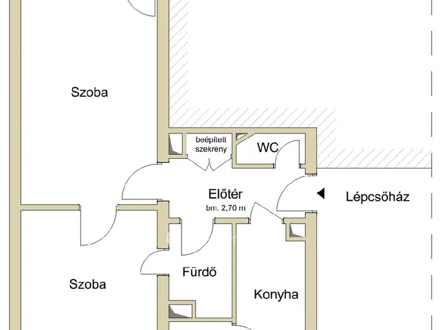 Eladó lakás Zalaegerszeg 54 nm