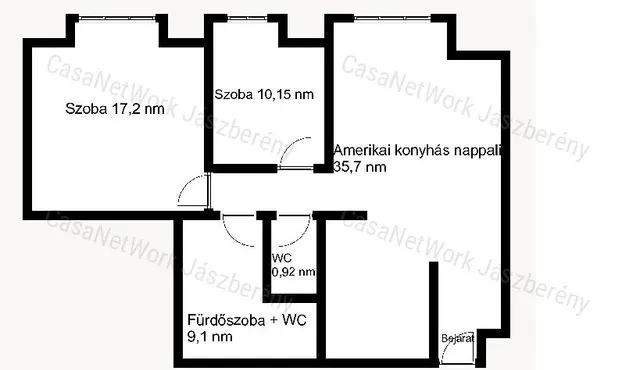 Eladó lakás Jászárokszállás 73 nm