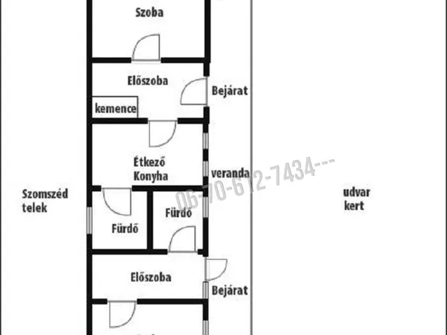 Eladó ház Kálló 85 nm