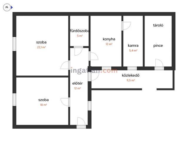 Eladó ház Verőce 75 nm