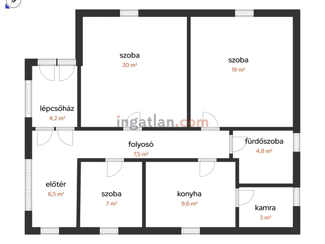 Eladó ház Szokolya 82 nm