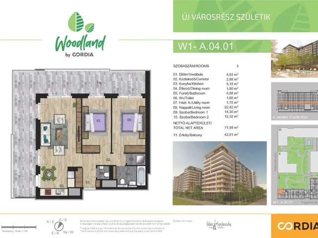 Eladó lakás Budapest IX. kerület 72 nm