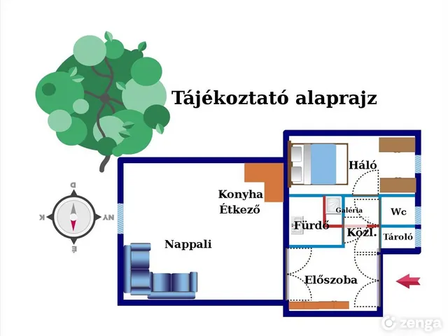 Eladó lakás Budapest XII. kerület 48 nm