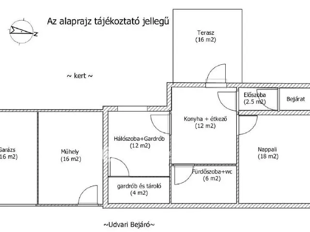 Eladó ház Győrszemere 55 nm