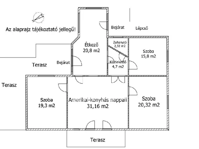 Eladó ház Fehértó 115 nm