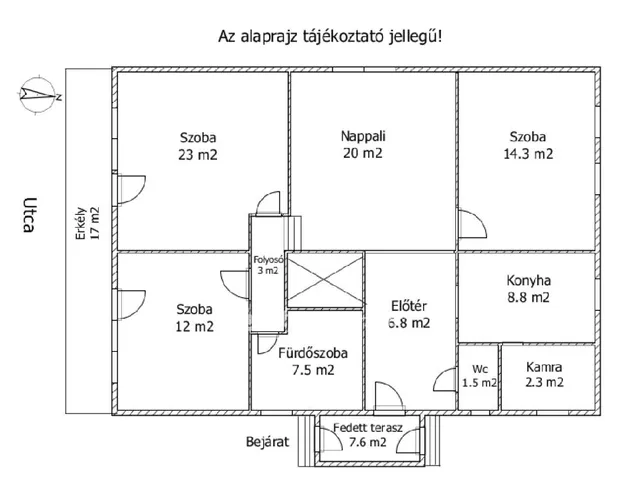 Eladó ház Győr, Kisbácsa 97 nm