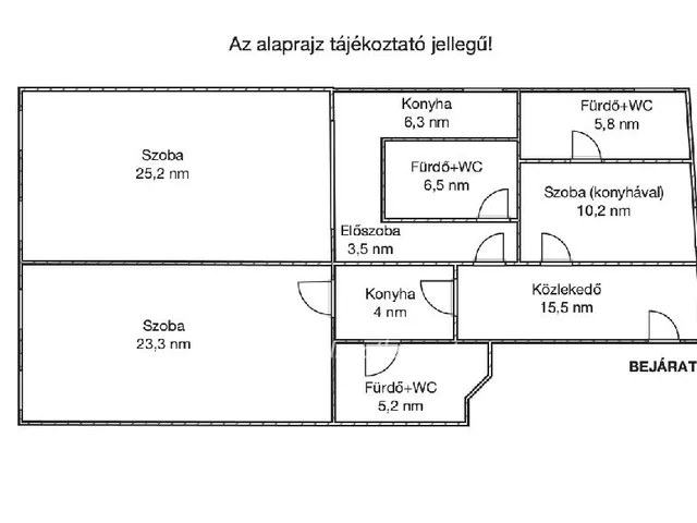 Eladó lakás Győr, Újváros 105 nm
