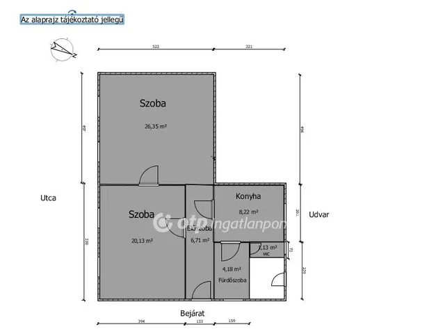 Eladó ház Csorna 70 nm