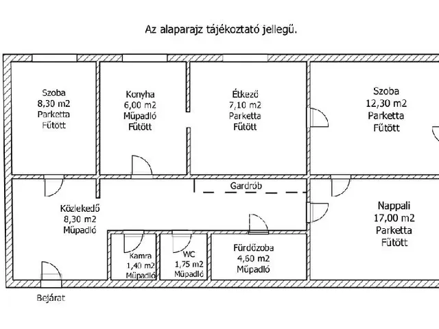 Eladó lakás Mosonmagyaróvár, Városközpont 69 nm