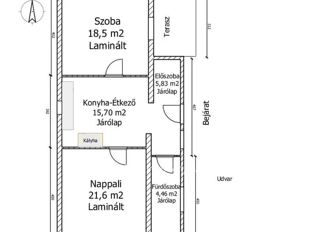 Eladó ház Rétalap 66 nm