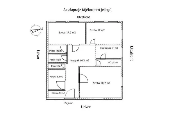 Eladó ház Rábaszentandrás 117 nm