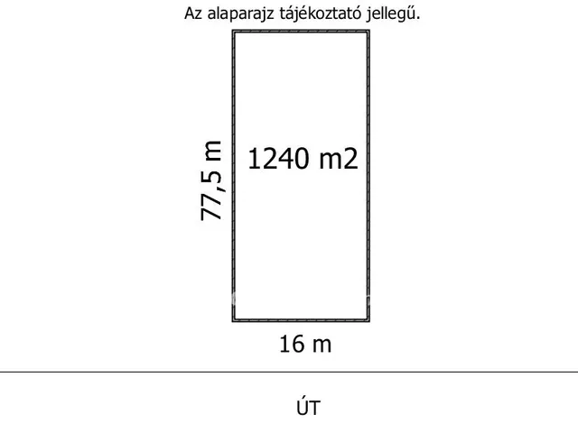 Eladó telek Győr 1240 nm