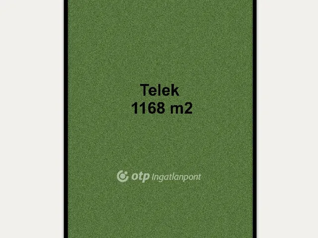 Eladó telek Máriakálnok 1168 nm