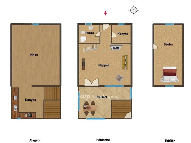 Eladó ház Győr, Kertváros 40 nm