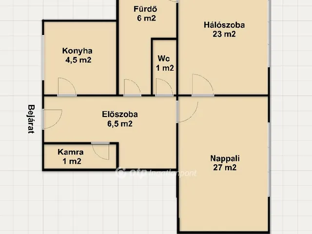 Eladó lakás Győr, Belváros 69 nm