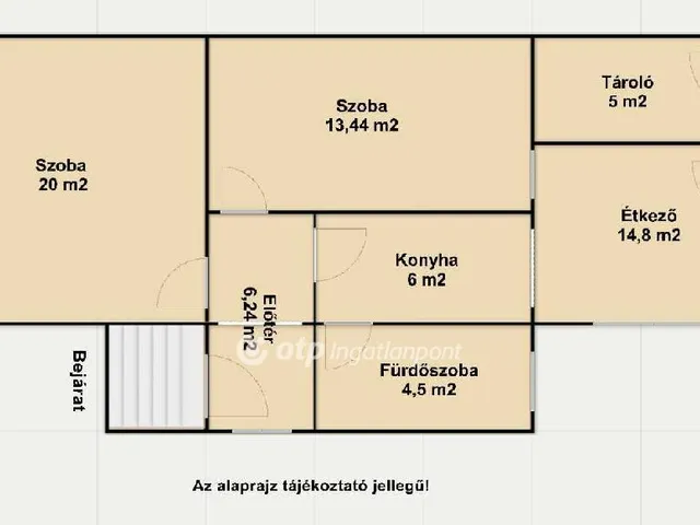 Eladó ház Tényő 70 nm