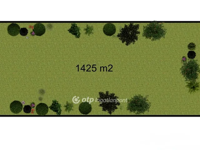 Eladó telek Nyúl 1425 nm