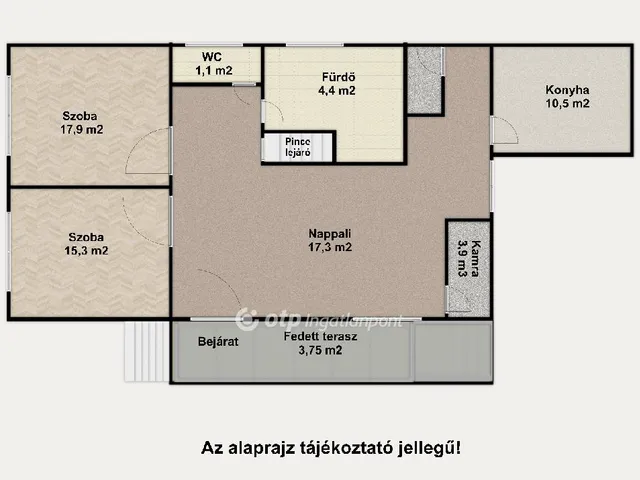 Eladó ház Győr, Győrszentiván 74 nm